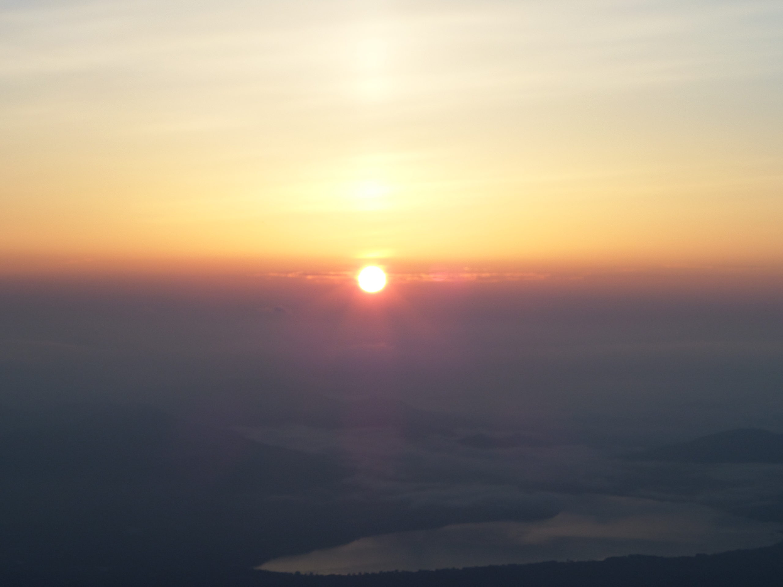 Fuji, A theme park and sunrise.